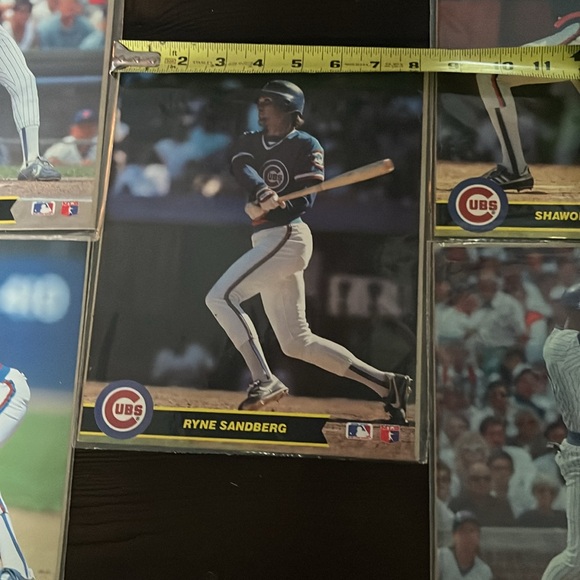 CMC Major League Baseball Action Photos Series No 2 Chicago Cubs 5 photos - Picture 8 of 9